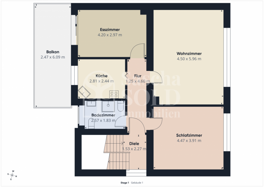 Obergeschoss Zweifamilienhaus Saarbr�cken
