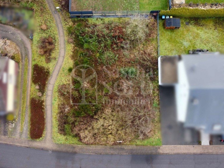 Drohnenaufnahme Dillingen/Saar Wohngrundst�ck Bauplatz auf der Pachtener Heide - 538 m� Grundst�ck in Dillingen - Ohne zus�tzliche K�uferprovision
