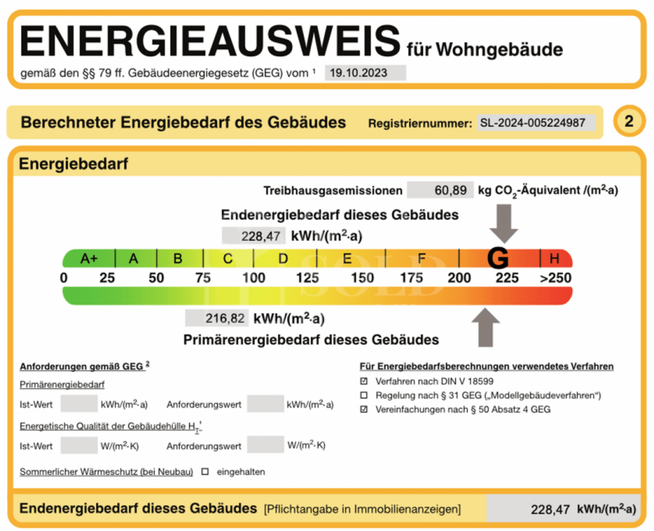 Energieausweis Doppelhaush�lfte Bexbach