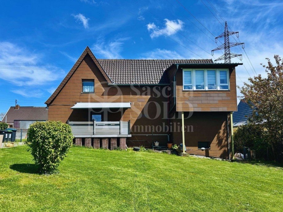 Gartenseite Mehrfamilienhaus Friedrichsthal