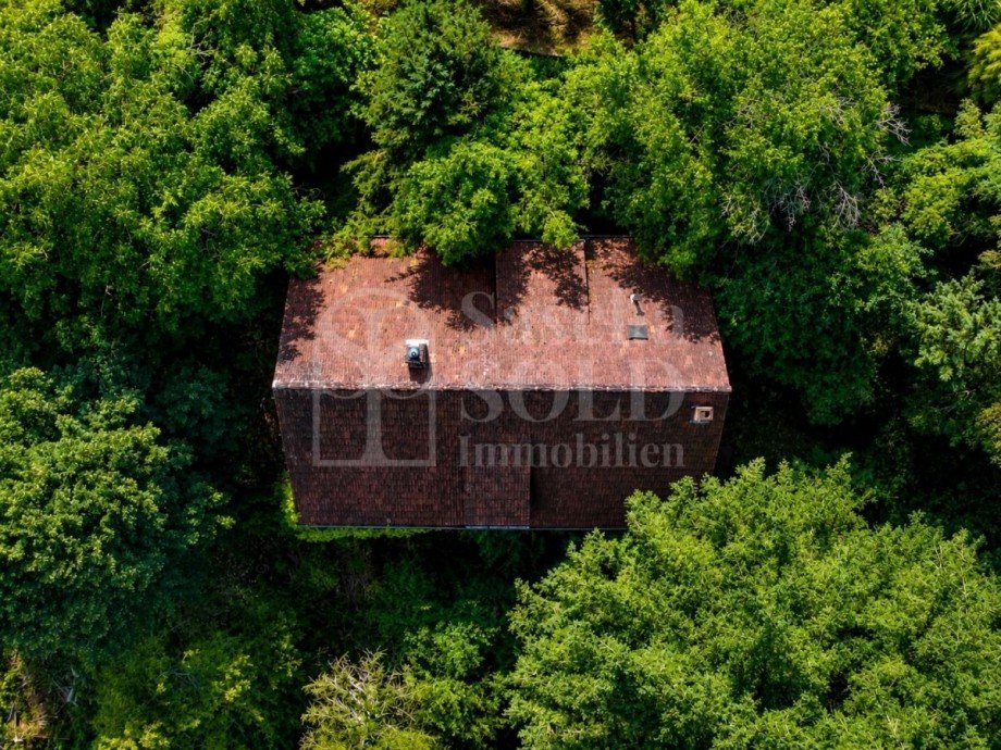 Drohnenaufnahme Einfamilienhaus Blieskastel
