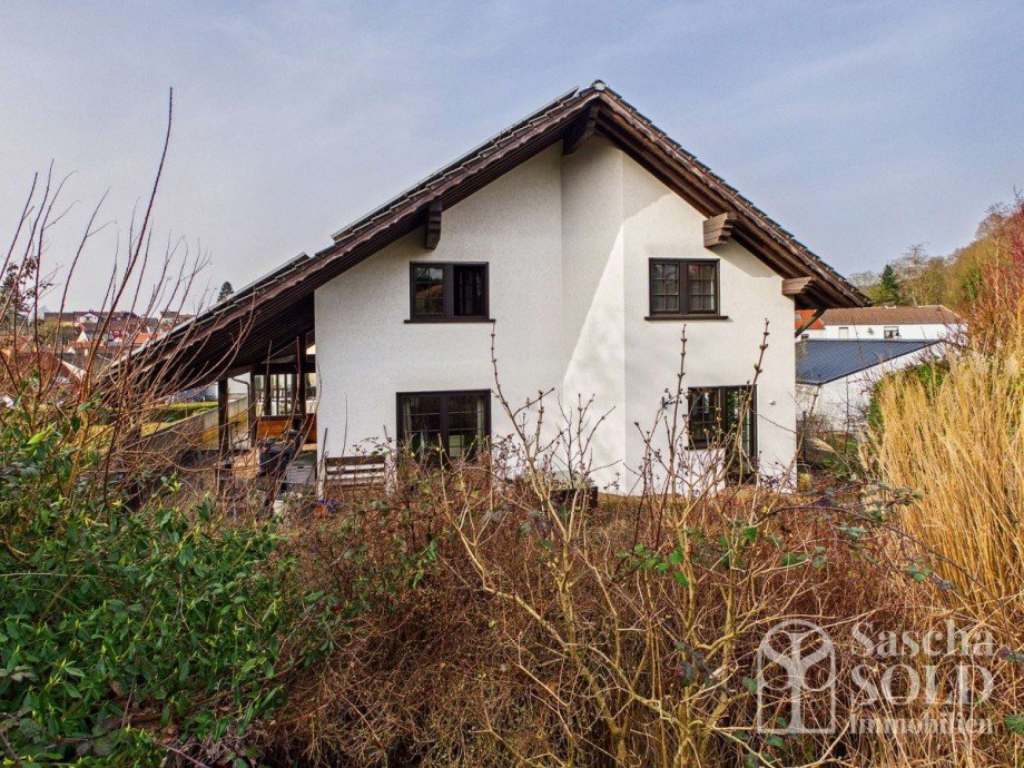 Gartenansicht Einfamilienhaus Sankt Ingbert