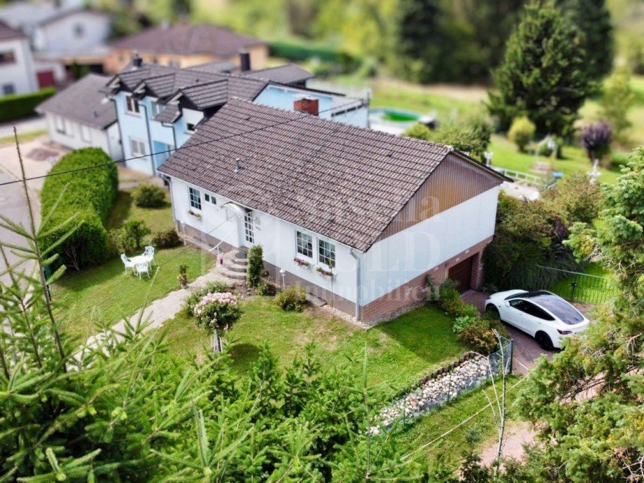 Drohnenaufnahme Einfamilienhaus Merchweiler
