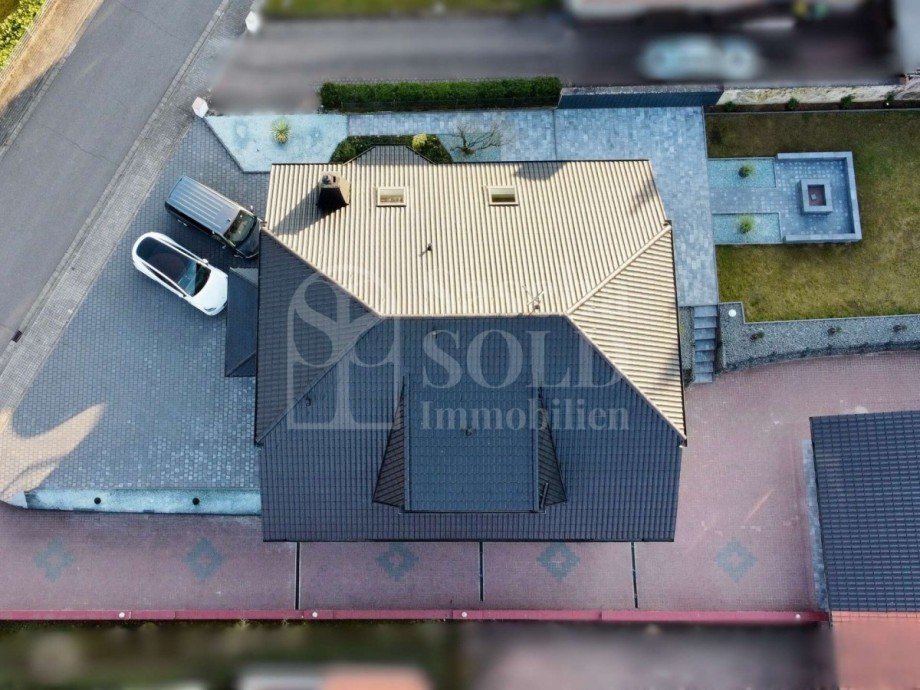 Drohnenaufnahme Villa Kirkel