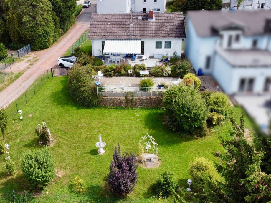 Drohnenaufnahme Einfamilienhaus Merchweiler