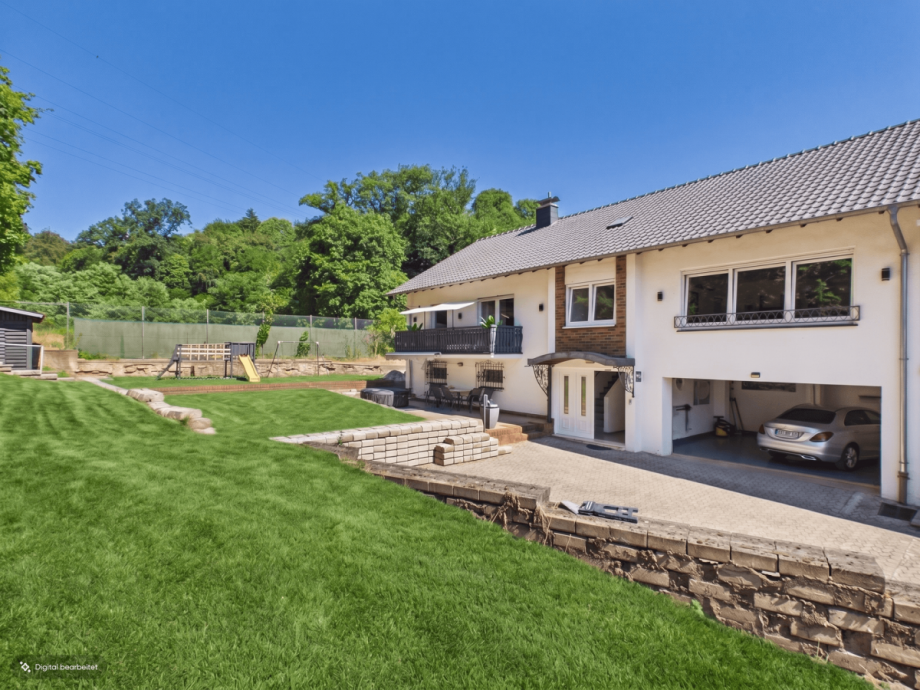Au�enansicht (mit KI bearbeitet) Einfamilienhaus Sankt Ingbert