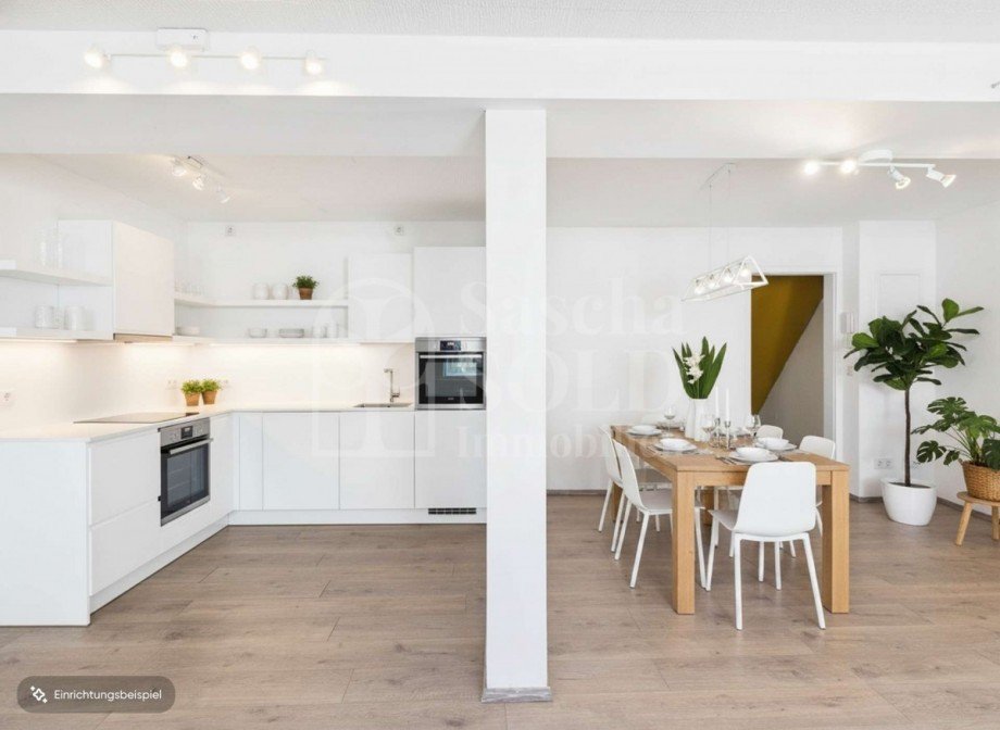 Einrichtungsbeispiel Reihenmittelhaus Sankt Ingbert