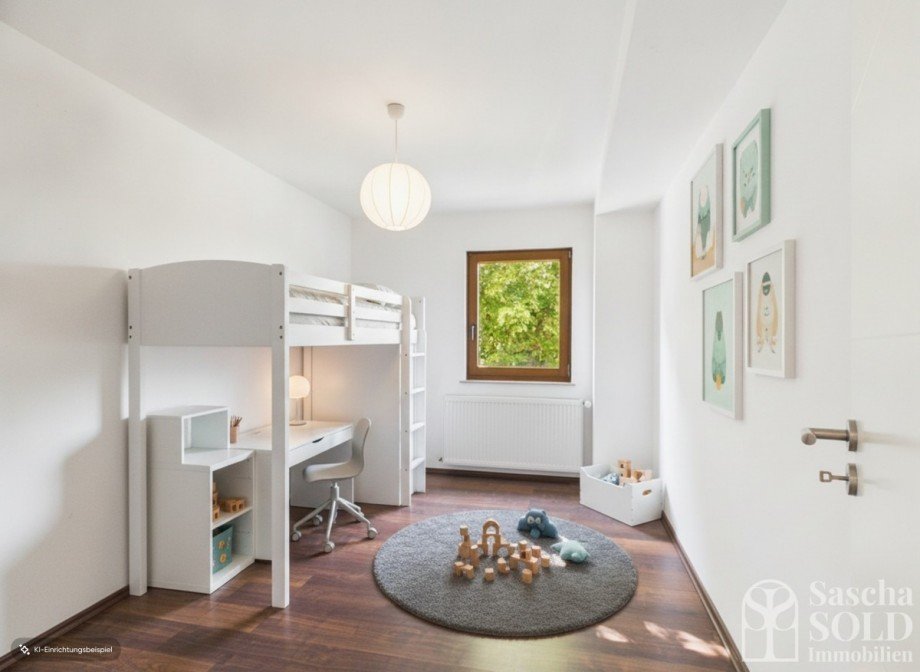 Einrichtungsbeispiel - Kinderzimmer Wohnung Riegelsberg