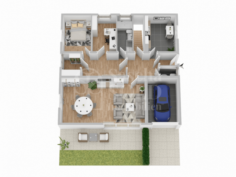 Grundriss Einfamilienhaus Sankt Ingbert