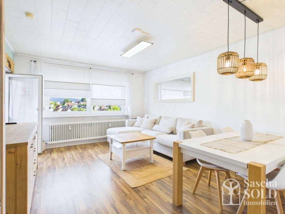 Wohn- und Esszimmer Etagenwohnung Sankt Ingbert