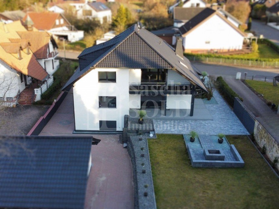 Drohnenaufnahme Villa Kirkel