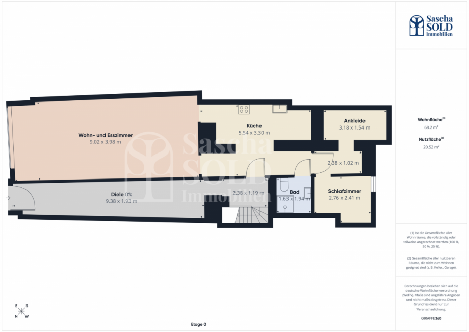 Erdgeschoss Reihenmittelhaus Sankt Ingbert