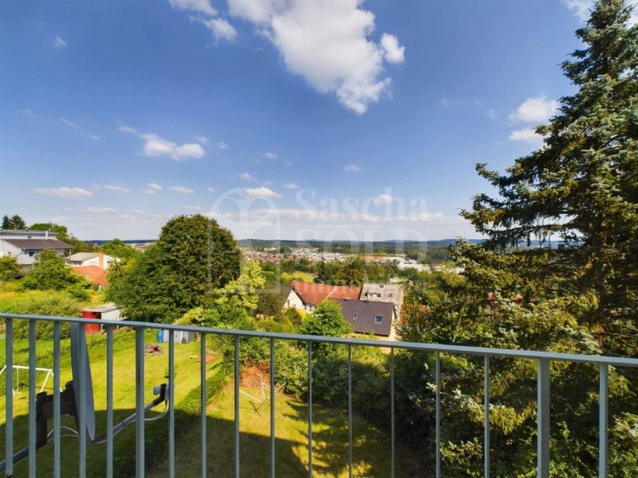 Blick vom Balkon Erdgeschosswohnung Spiesen-Elversberg