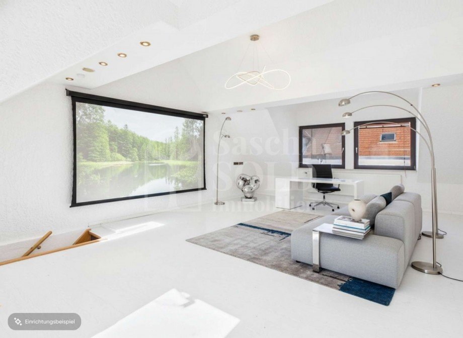 Einrichtungsbeispiel Reihenmittelhaus Sankt Ingbert