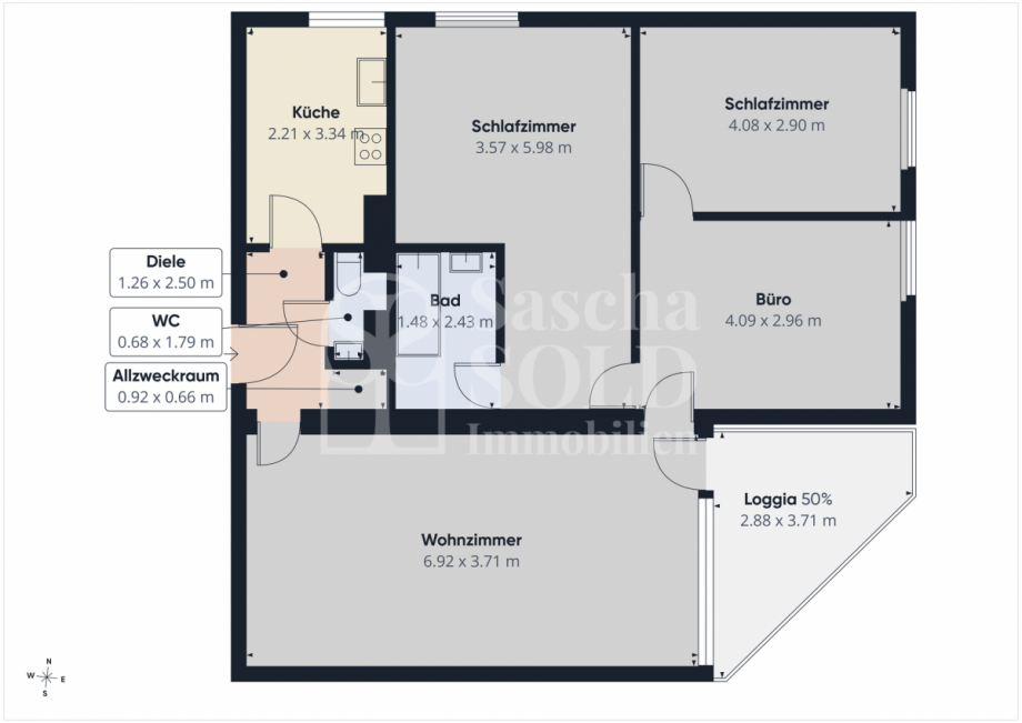 Grundriss Etagenwohnung Saarbr�cken