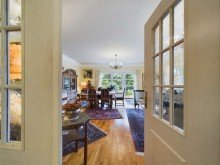 Wohn- und Esszimmer Charmante Liegenschaft ideal f�r Singles oder Paare - mit Garten, Terrasse, Balkon und Stellplatz