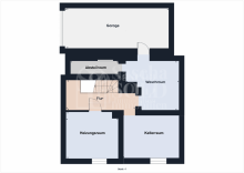 Kellerraum Gepflegtes Einfamilienhaus mit Terrasse, Garten, Garage in Heusweiler - Holz