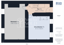 Kellergeschoss Gepflegtes Einfamilienhaus mit 4 Zimmern, 2 B�dern, Terrasse, Carport - N�he Stadtpark St. Ingbert