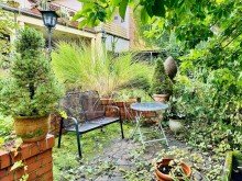 Garten Charmante Liegenschaft ideal f�r Singles oder Paare - mit Garten, Terrasse, Balkon und Stellplatz