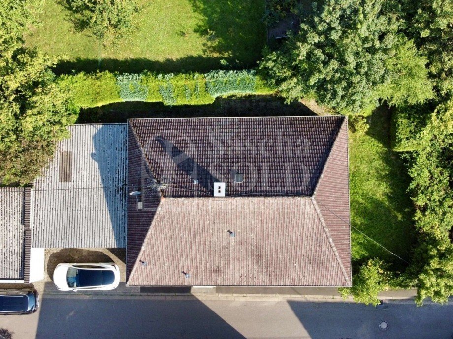 Drohnenaufnahme Einfamilienhaus Schiffweiler
