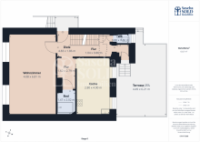 Erdgeschoss Gepflegtes Einfamilienhaus mit 4 Zimmern, 2 B�dern, Terrasse, Carport - N�he Stadtpark St. Ingbert