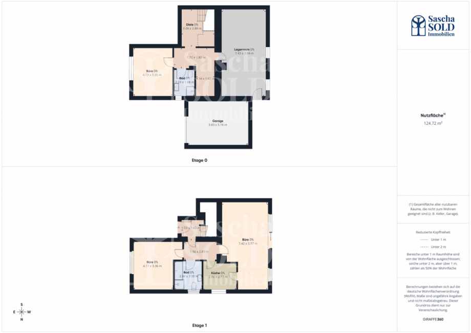 Grundrisse B�ro / Praxis Sankt Ingbert