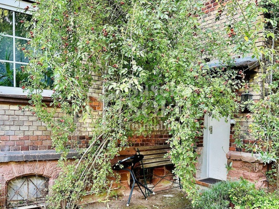 Sitzecke im Gr�nen Etagenwohnung Quierschied