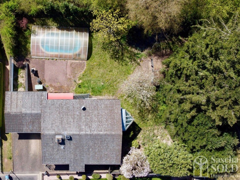Drohnenaufnahme Einfamilienhaus Spiesen-Elversberg