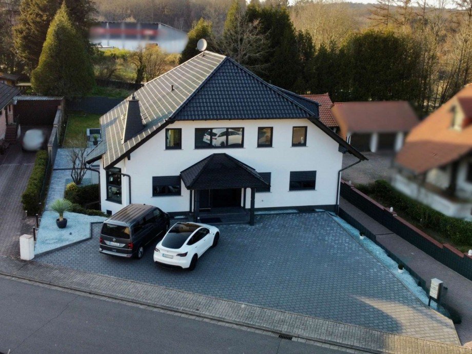 Drohnenaufnahme Erdgeschosswohnung Kirkel