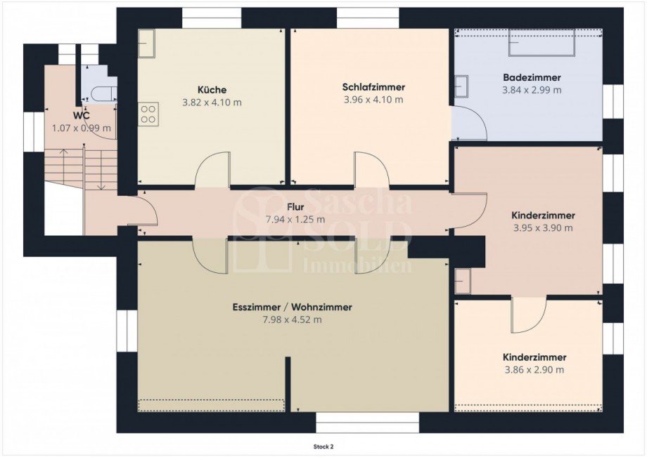 Dachgeschoss Zweifamilienhaus Schiffweiler