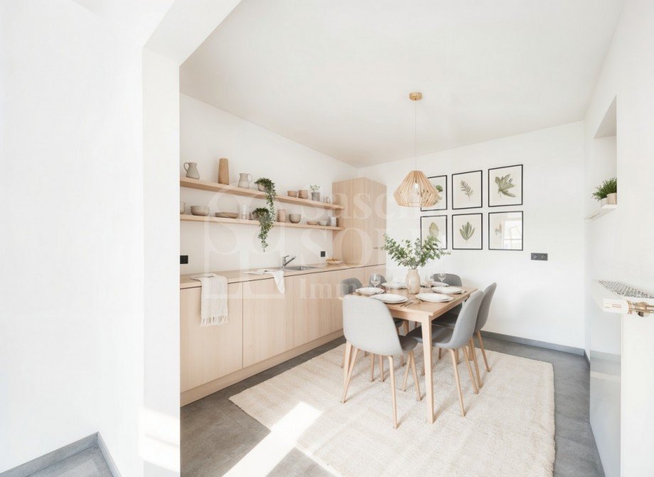 K�che - Einrichtungsbeispiel Erdgeschosswohnung Kirkel