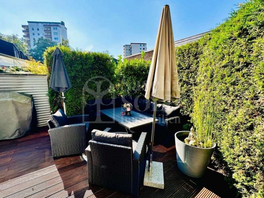 Terrasse Reihenendhaus Sankt Ingbert