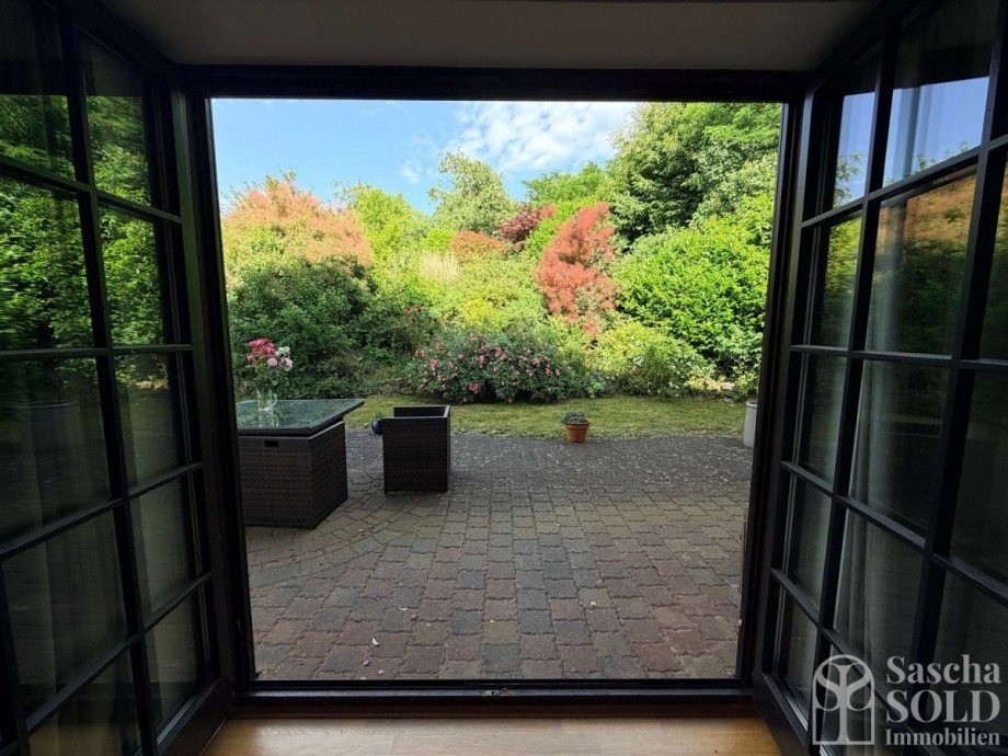Ausblick aus dem Esszimmer Einfamilienhaus Sankt Ingbert