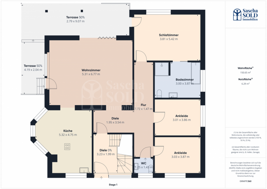 Erdgeschoss Erdgeschosswohnung Kirkel