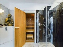 Sauna & Wellnessdusche Modernes Reihenendhaus in St. Ingbert - S�d mit K�che, Sauna, Wintergarten, Garage und Dachterrasse