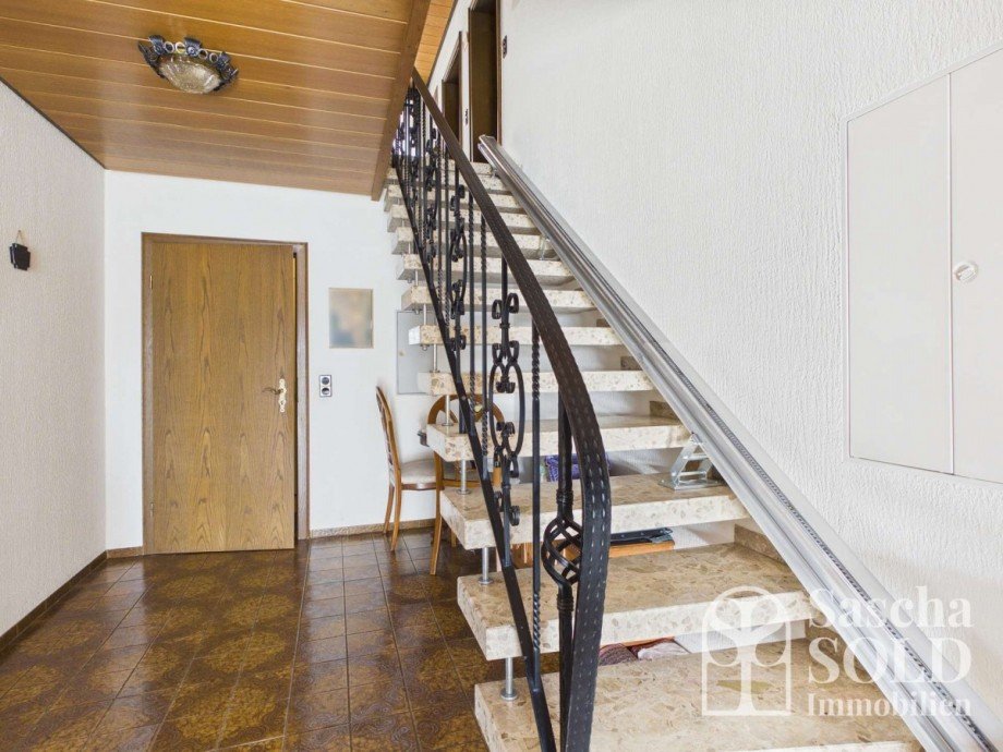 Treppe zum UG Einfamilienhaus Sankt Ingbert