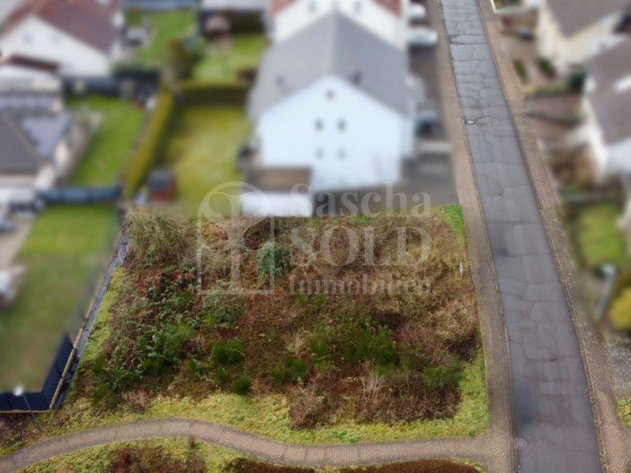 Drohnenaufnahme Wohngrundst�ck Dillingen/Saar