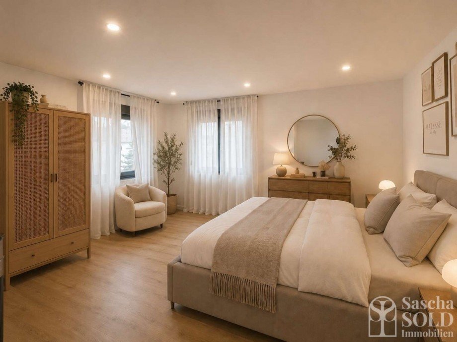 Schlafzimmer Etagenwohnung Sankt Ingbert