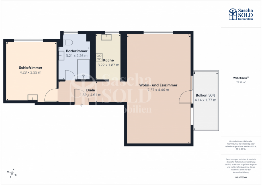 Grundriss Etagenwohnung Saarbr�cken