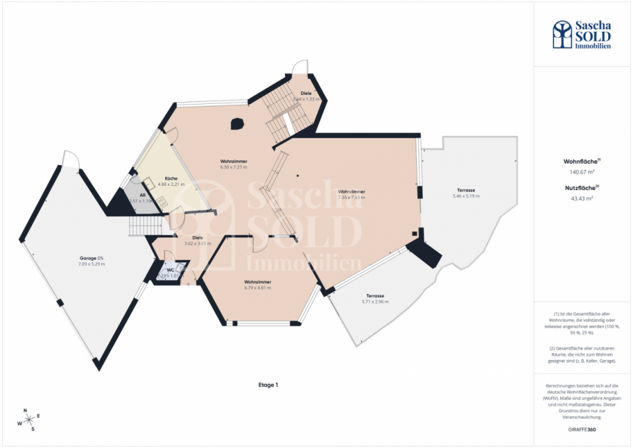 Erdgeschoss Einfamilienhaus Saarbr�cken