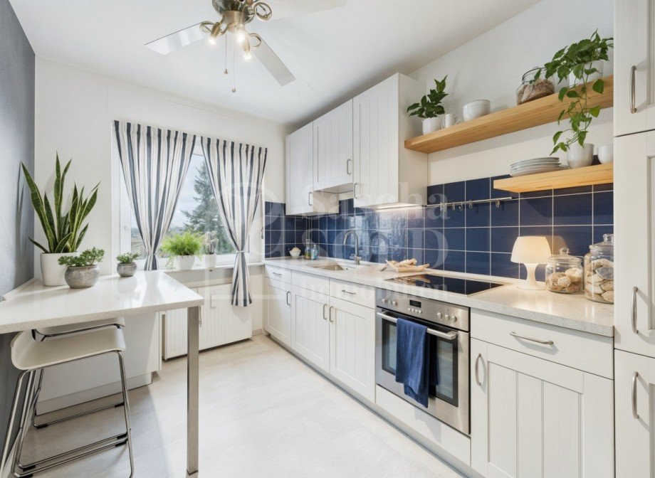 K�che - Einrichtungsbeispiel Etagenwohnung Sankt Ingbert