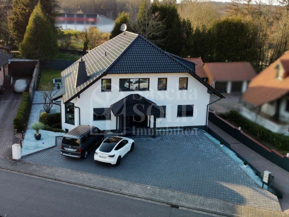 Drohnenaufnahme Villa Kirkel