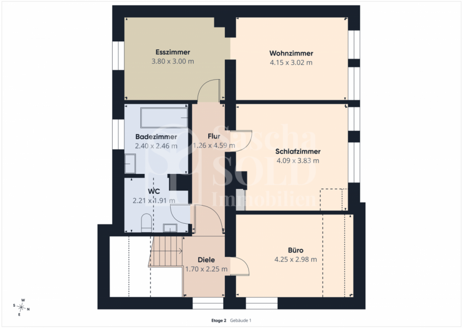 Dachgeschoss Zweifamilienhaus Saarbr�cken