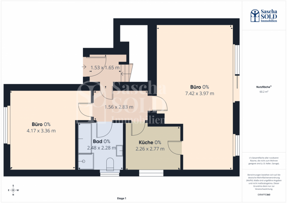 Erd- und Obergeschoss B�ro / Praxis Sankt Ingbert