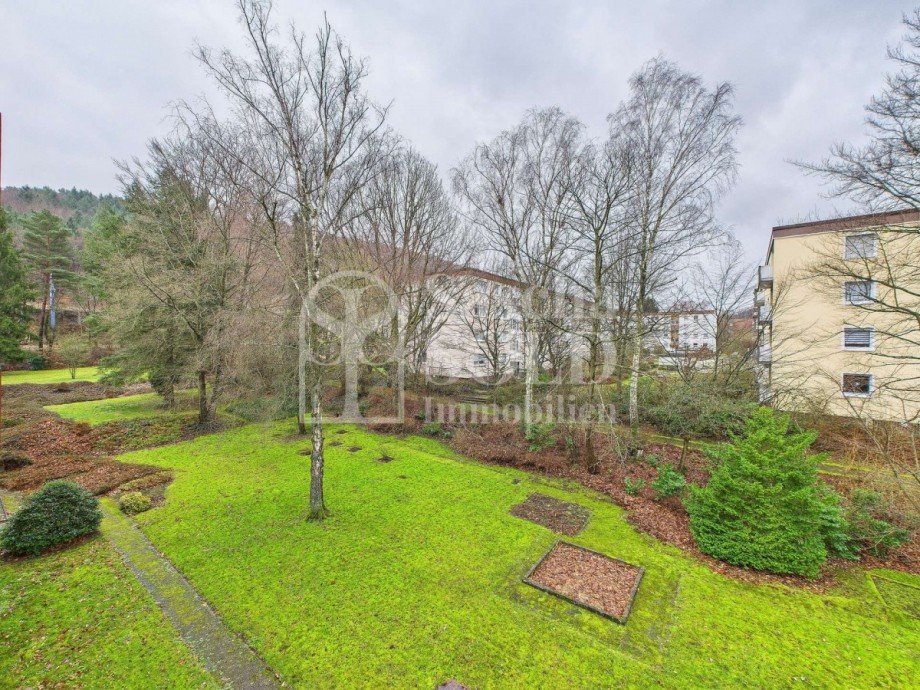 Blick vom Balkon Etagenwohnung Sankt Ingbert