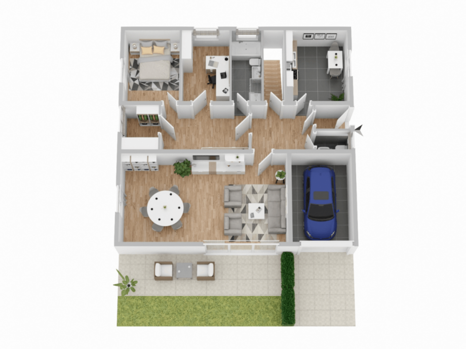 Grundriss Einfamilienhaus Sankt Ingbert