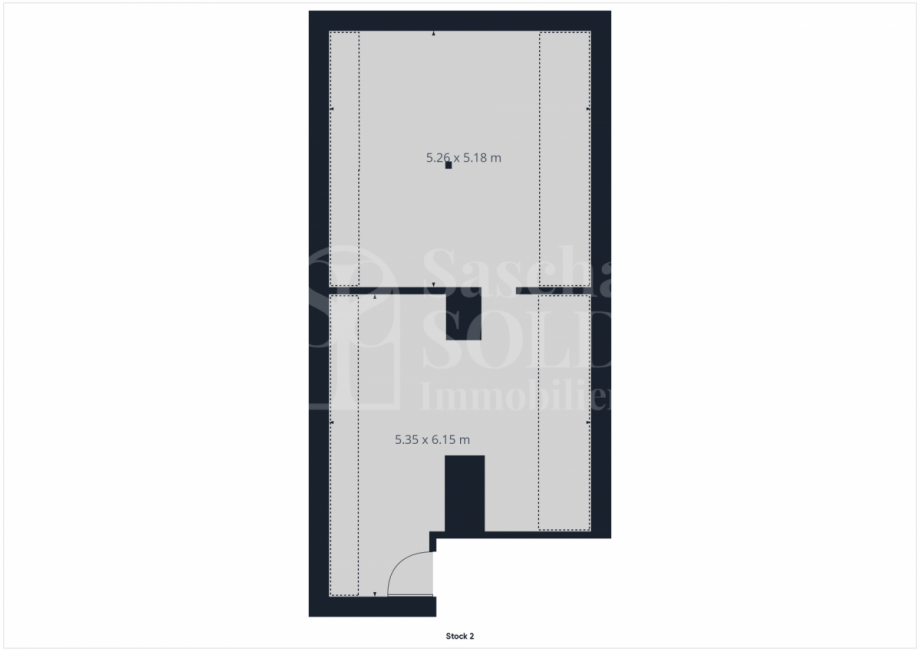 DG - Grundriss Reiheneckhaus Sankt Ingbert