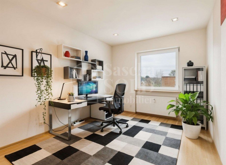 B�ro - Einrichtungsbeispiel Etagenwohnung Sankt Ingbert