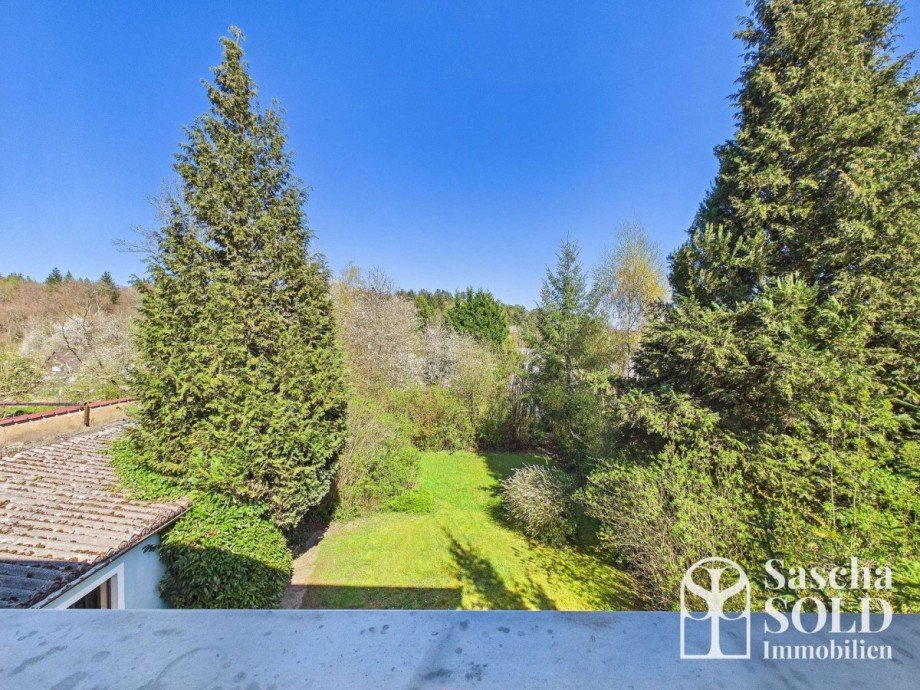Blick vom Balkon Einfamilienhaus Sankt Ingbert