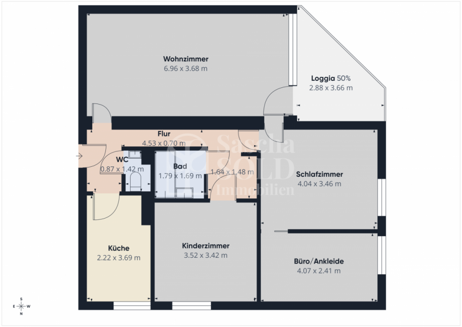 Grundriss Etagenwohnung Saarbr�cken